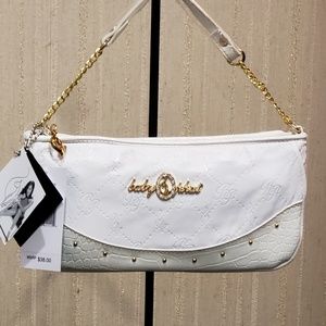 SOLD - BABY PHAT WHITE LEATHER SATCHEL!